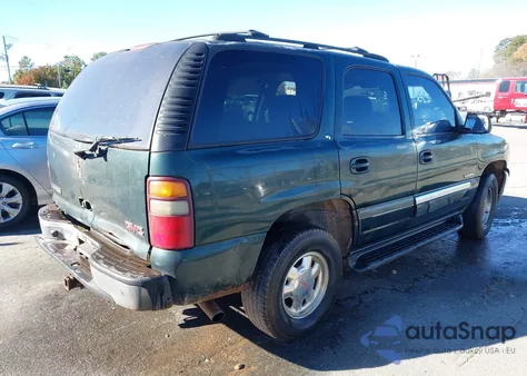 2002 GMC Yukon Slt из США, поврежденный, VIN 1GKEK13Z52J285280